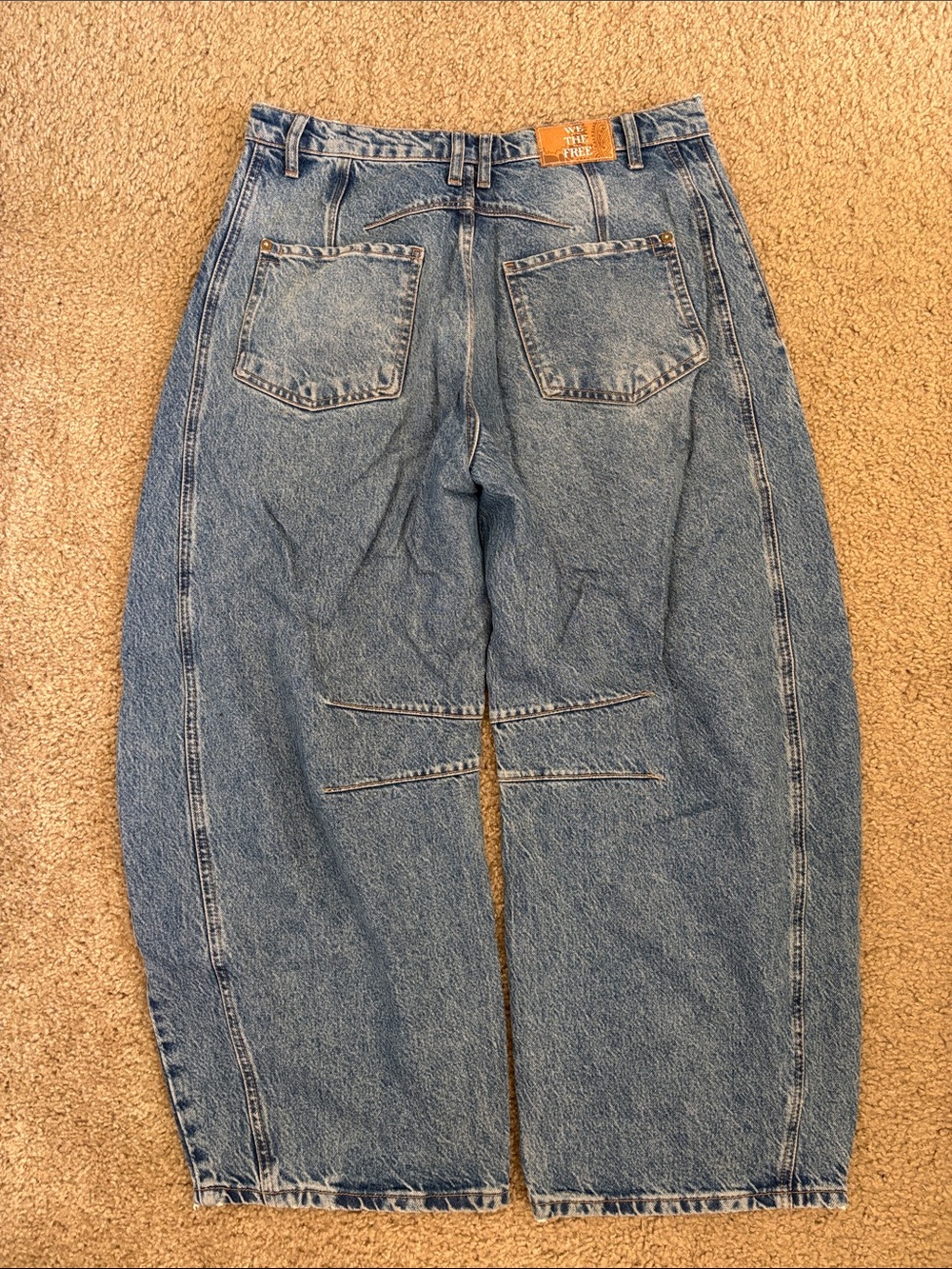 Free People Good Luck Mid-Rise Jean - Picture 6 of 6